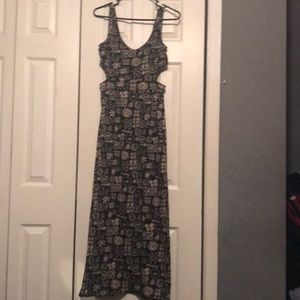 Patterned cut- out Sundress
